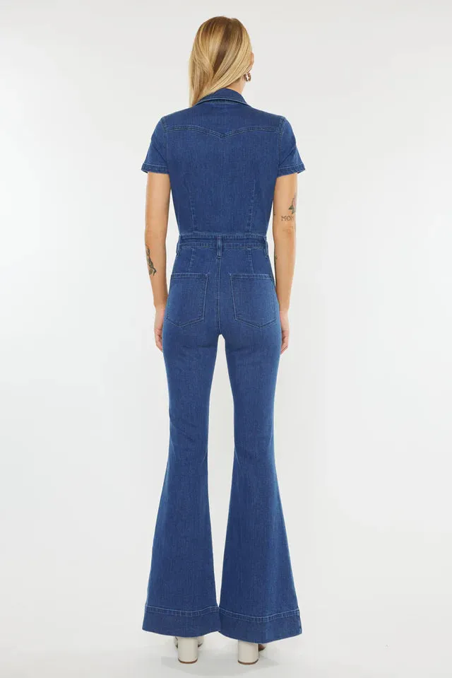 Hashtag DNA Ari Oldskool Denim Jumpsuit