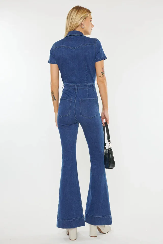 Hashtag DNA Ari Oldskool Denim Jumpsuit