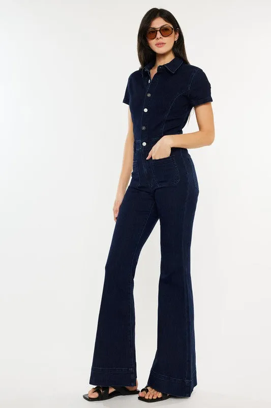 Hashtag DNA Ari Oldskool Denim Jumpsuit