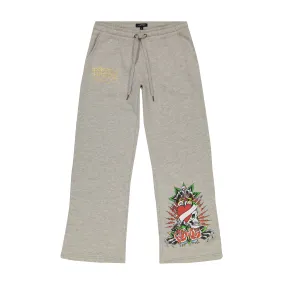 Heart Roses Flared Sweatpant