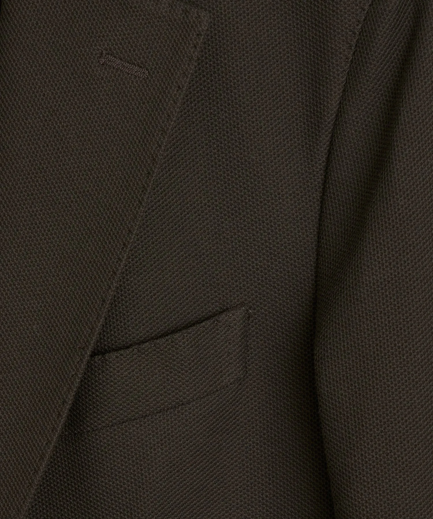 Italian Knit Sport Coat in Espresso Bean