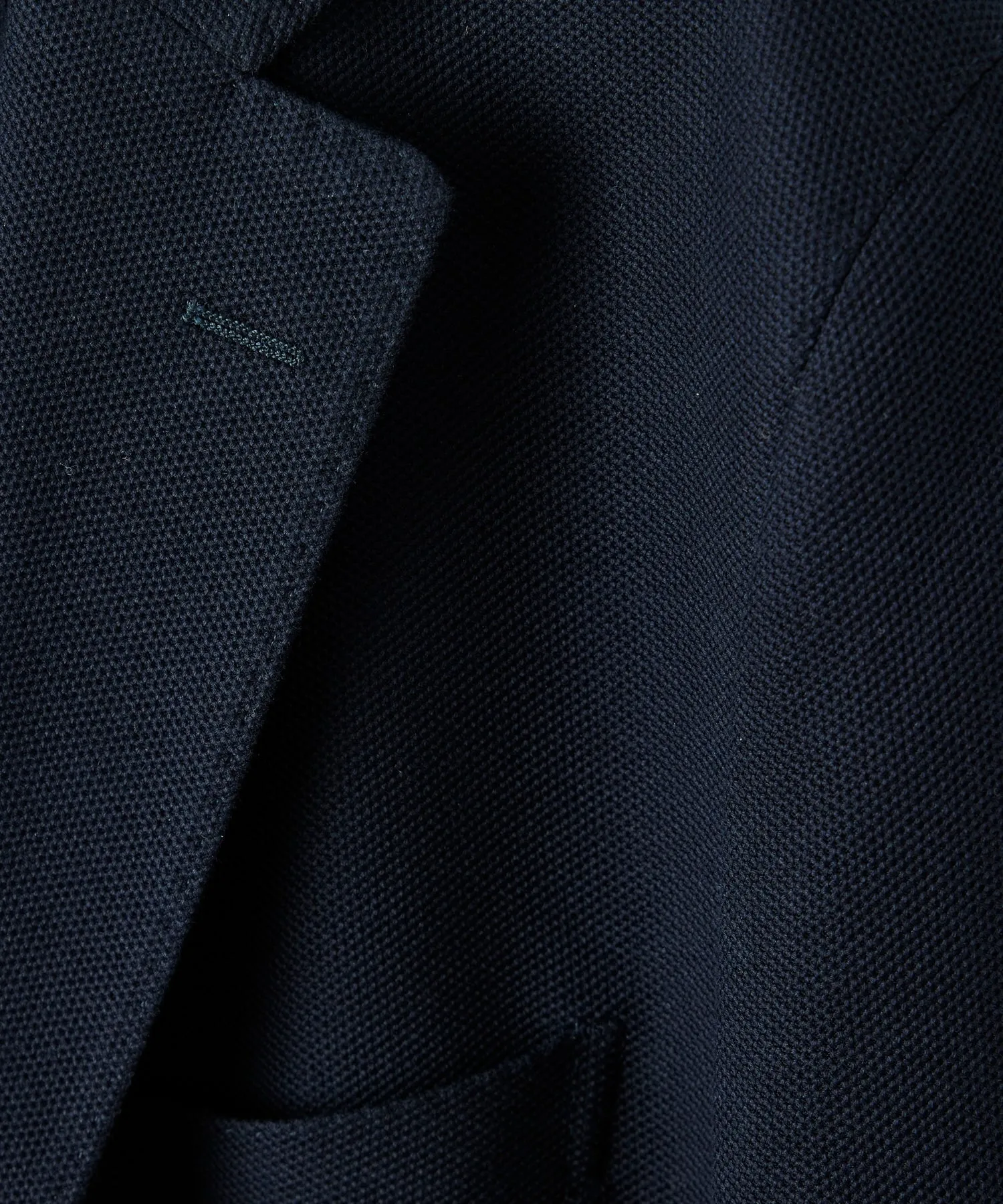 Italian Knit Sport Coat in Navy