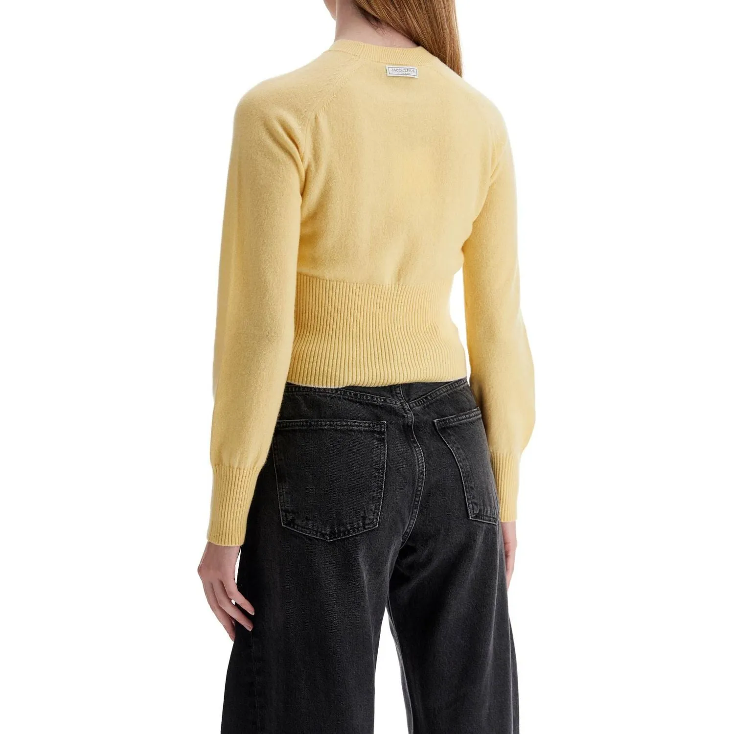 Jacquemus cropped pullover 'the threshold