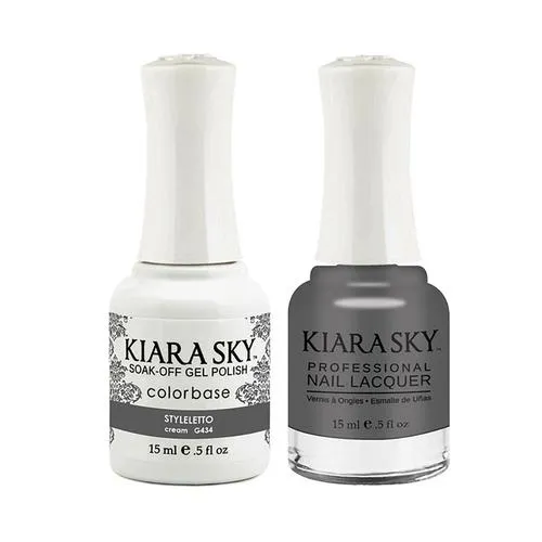 Kiara Sky Classic Gel & Polish Duo - #434 Styleletto