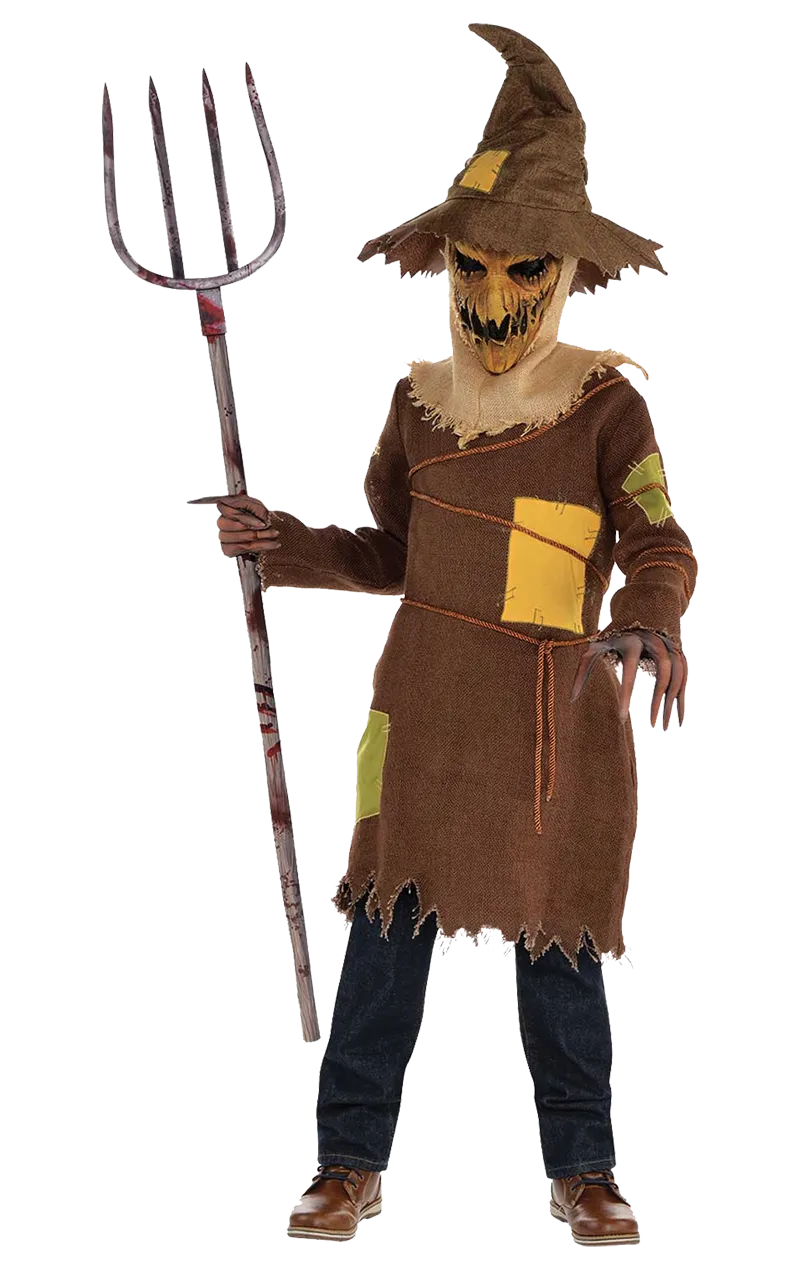 Kids Sinister Scarecrow Costume