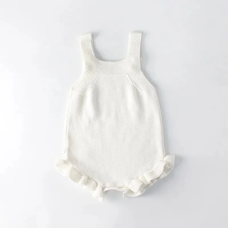 Knitted Baby Romper Newborn Autumn Winter Baby Boy Girl Clothes Infant Cardigan Sweater Romper Jumpsuit Cotton Toddler Outfits