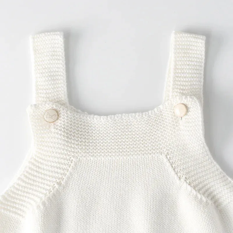 Knitted Baby Romper Newborn Autumn Winter Baby Boy Girl Clothes Infant Cardigan Sweater Romper Jumpsuit Cotton Toddler Outfits