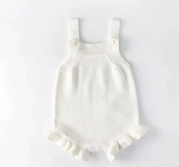 Knitted Baby Romper Newborn Autumn Winter Baby Boy Girl Clothes Infant Cardigan Sweater Romper Jumpsuit Cotton Toddler Outfits