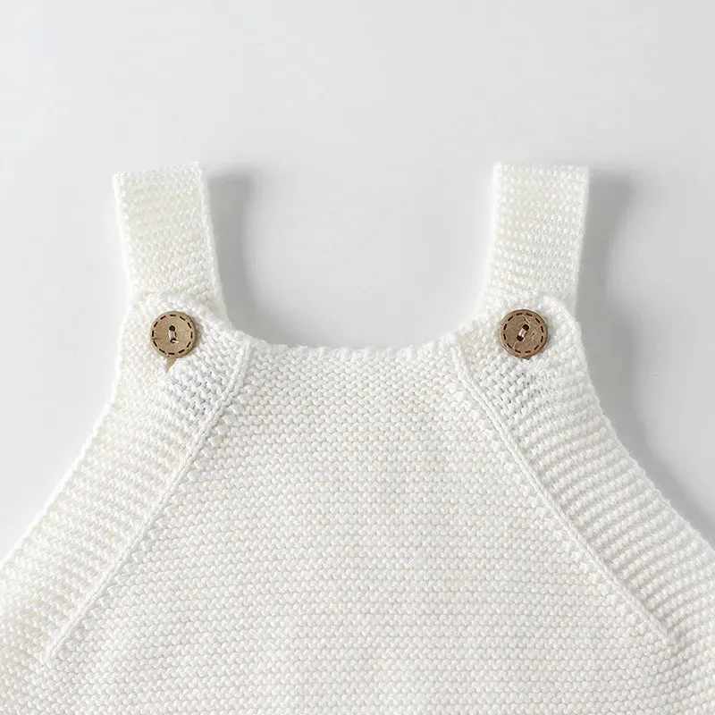 Knitted Baby Romper Newborn Autumn Winter Baby Boy Girl Clothes Infant Cardigan Sweater Romper Jumpsuit Cotton Toddler Outfits