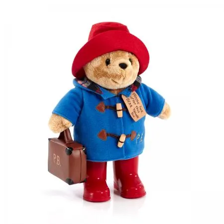 Large Classic Paddington Bear with Boots & Suitcase