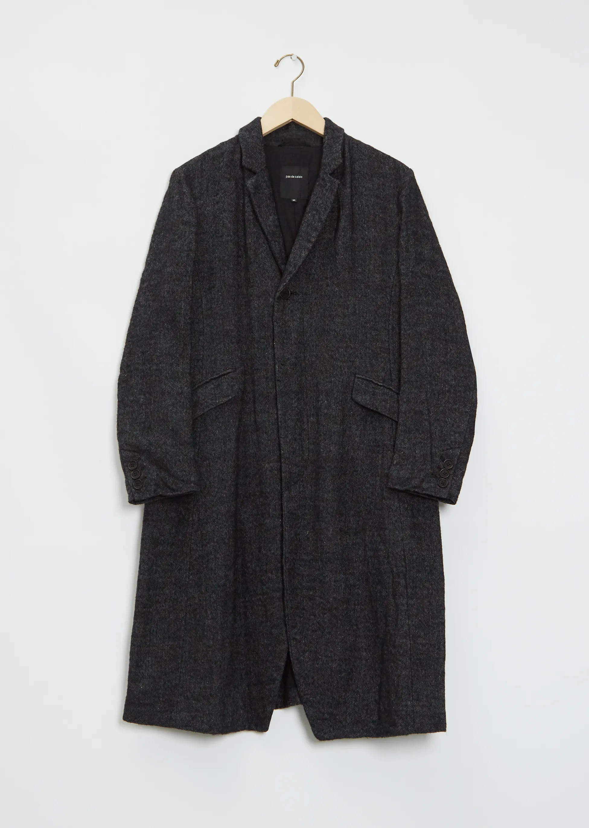 Linen Wool Blazer Coat