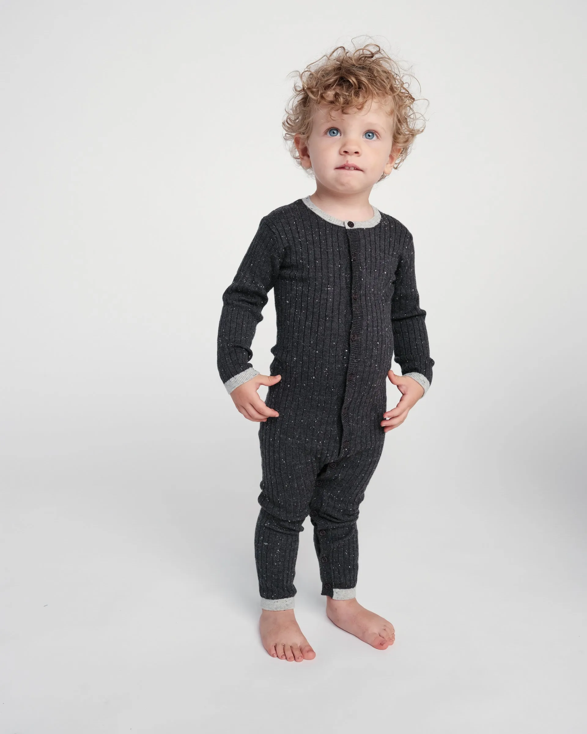 Long Sleeve Jumpsuit No Footie - Hug Me