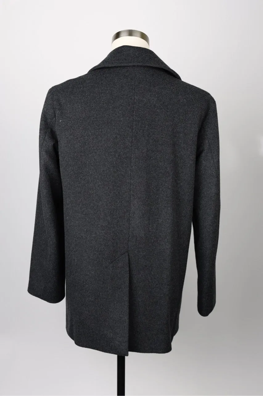 Loro Piana Storm System Double Breasted Wool Dress Coat