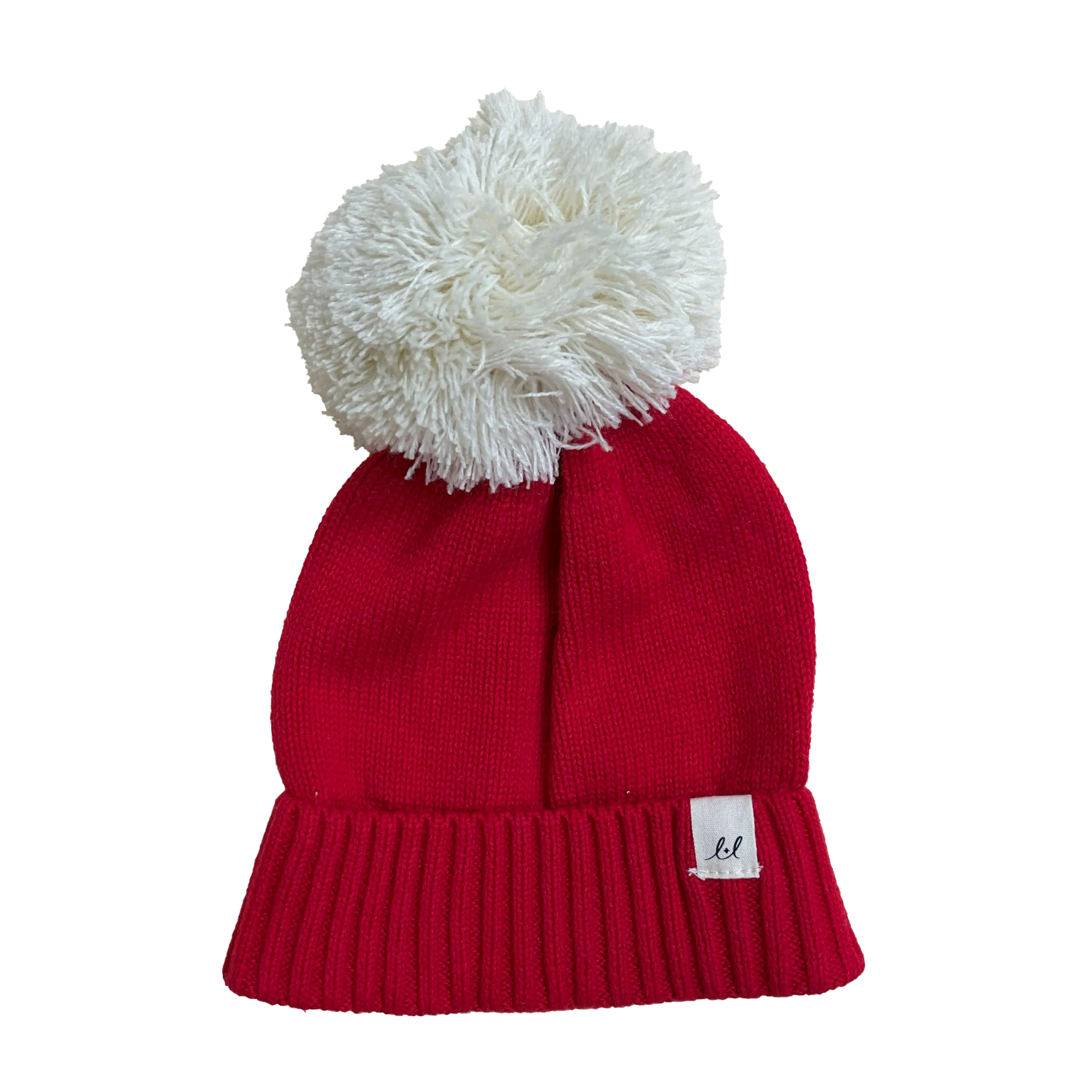 Luna   Luca Pom Beanie - Red