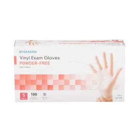 McKesson Powder Free Vinyl Gloves Small 14114 100ct