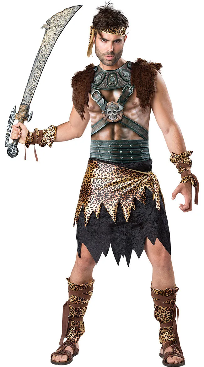 Men's Barbarian Warrior Costume