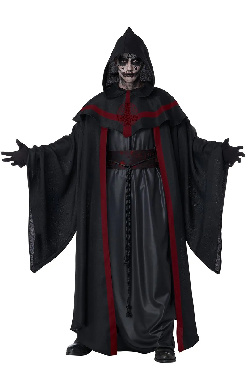 Mens Dark Rituals Robe Costume