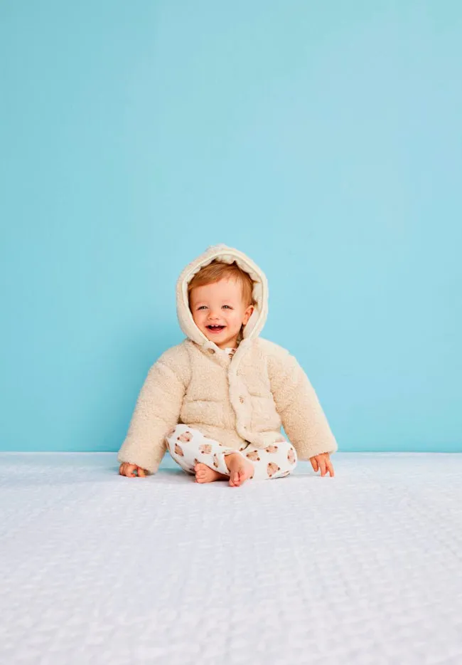 Mud Pie Infant Sherpa Jacket