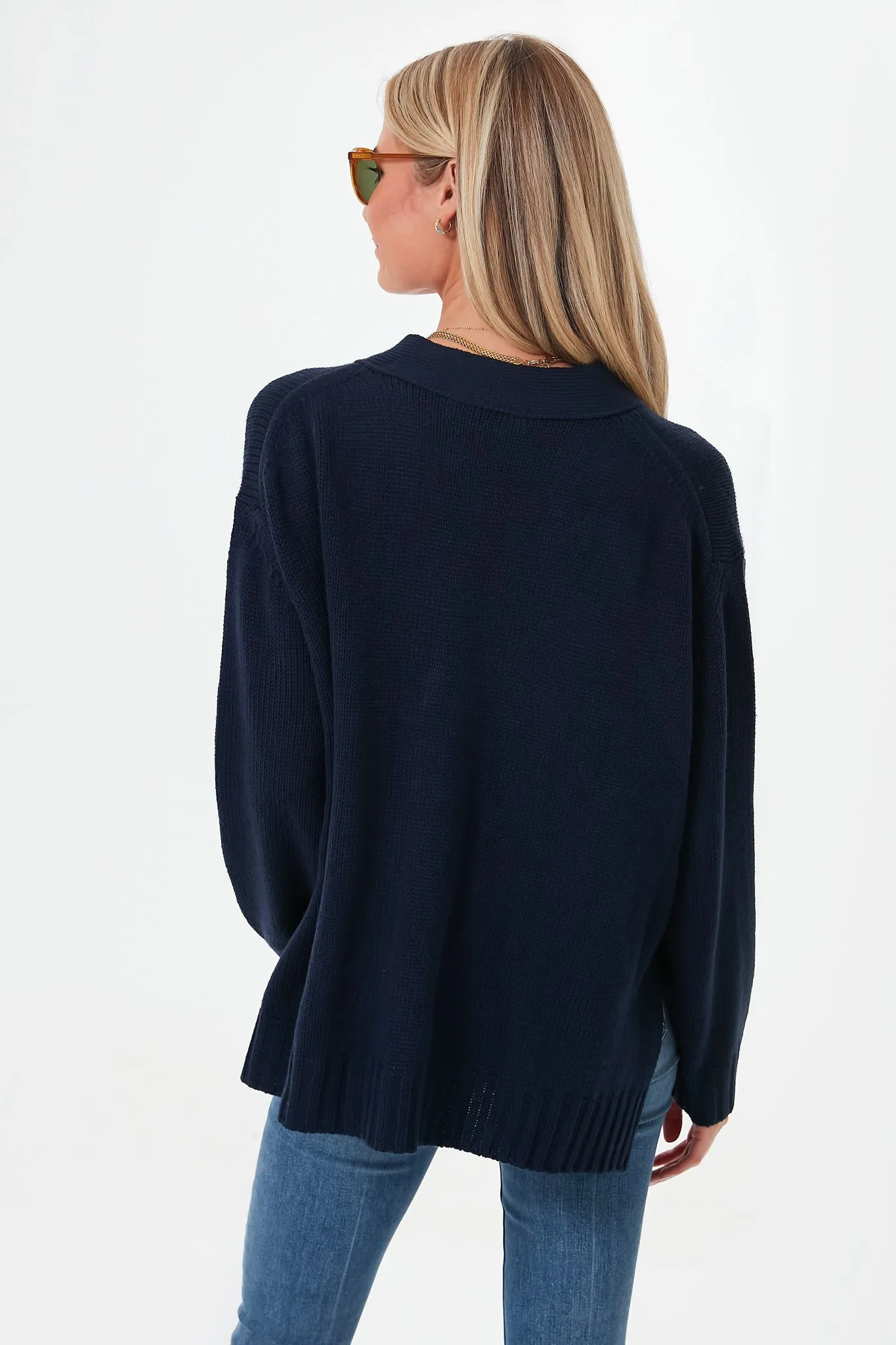 Navy Slone Cardigan