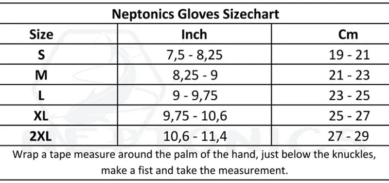 Neptonics Thermo Flex Gloves in 3 - 5mm