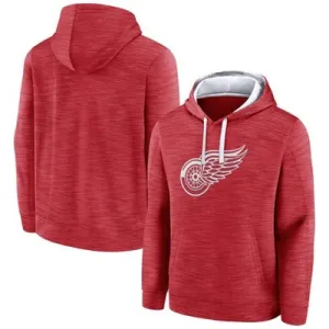 New - NHL Detroit Red Wings Men's Poly Hooded Sweatshirt - S