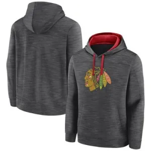 New - NHL Licensed Chicago Blackhawks Men's Poly Hooded Sweatshirt, M