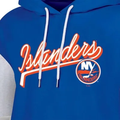 New - NHL New York Islanders Women's Fleece Hooded Sweatshirt - M