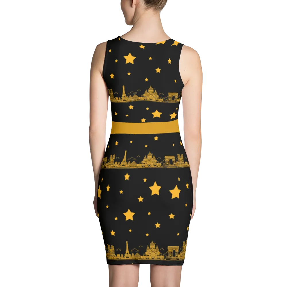 Nighty Paris Bodycon Dress