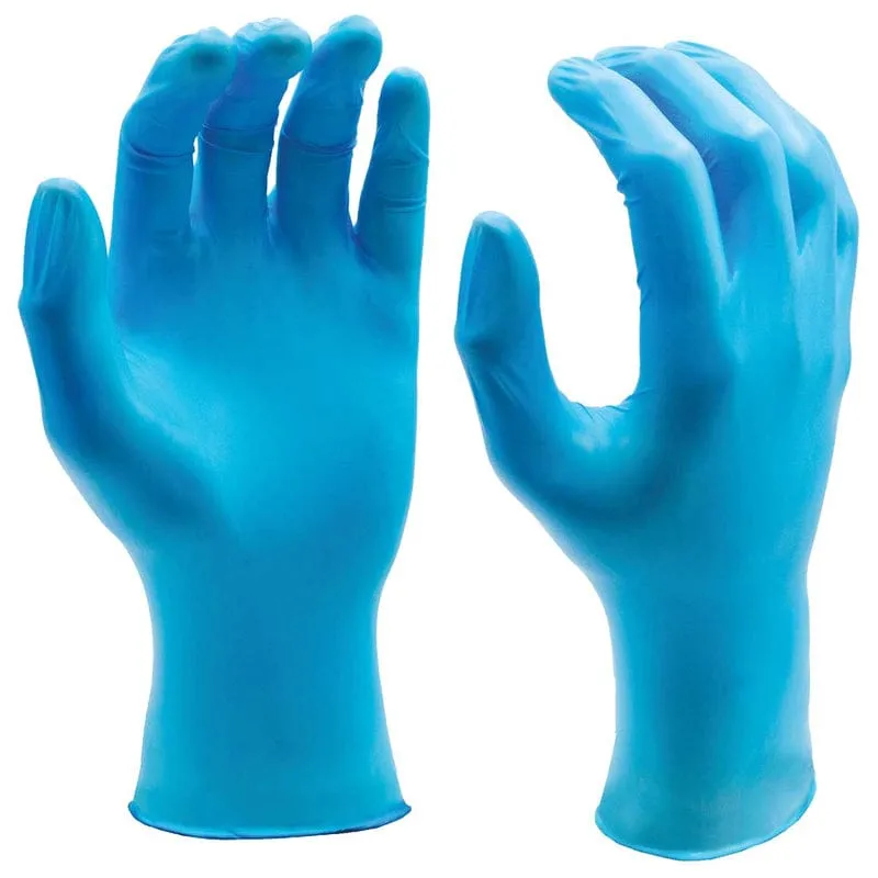 Nitri-cor Silver 4-mil Powder Free Nitrile Gloves