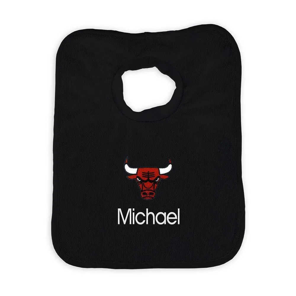 Personalized Chicago Bulls Pullover Bib