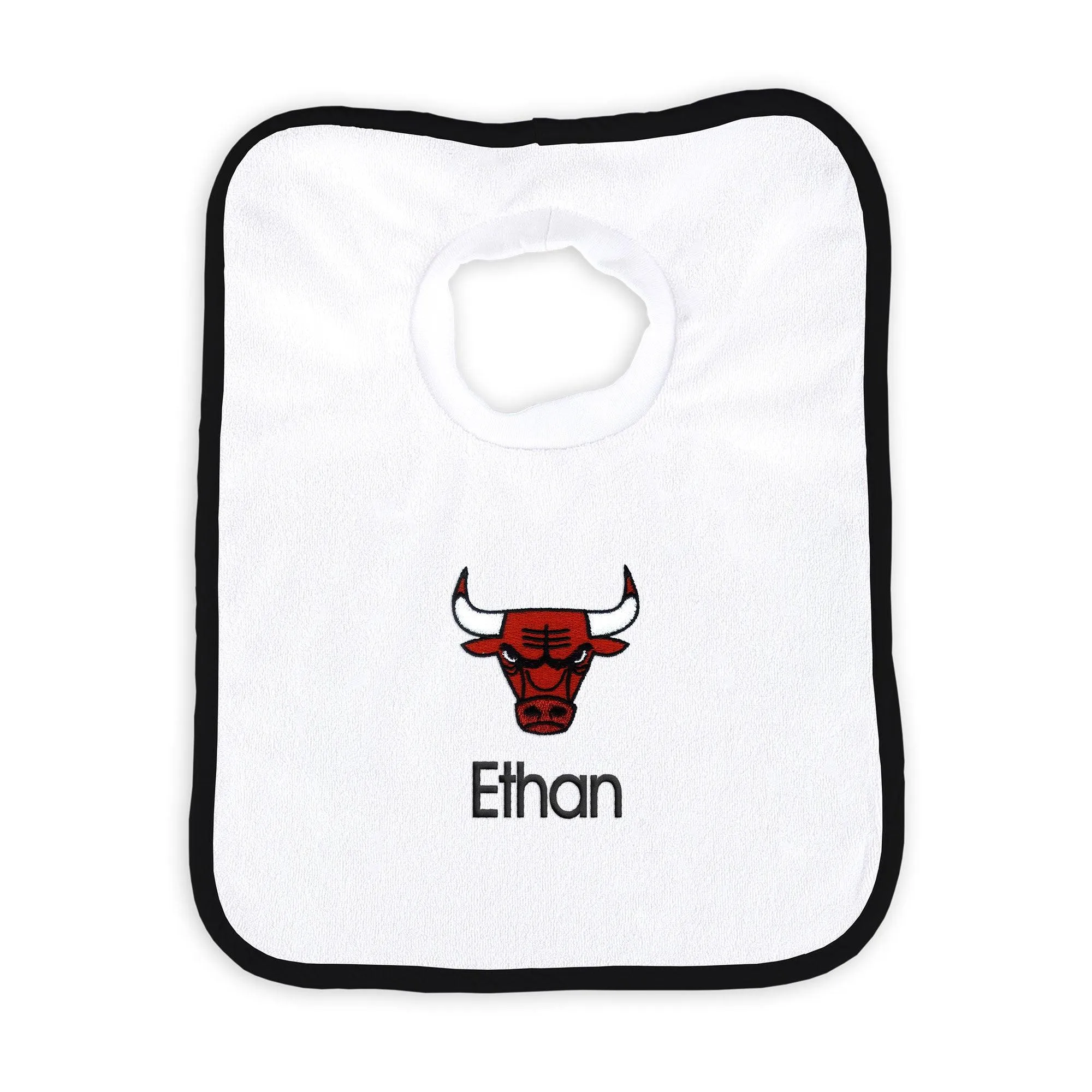 Personalized Chicago Bulls Pullover Bib