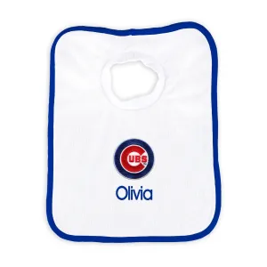 Personalized Chicago Cubs Pullover Bib