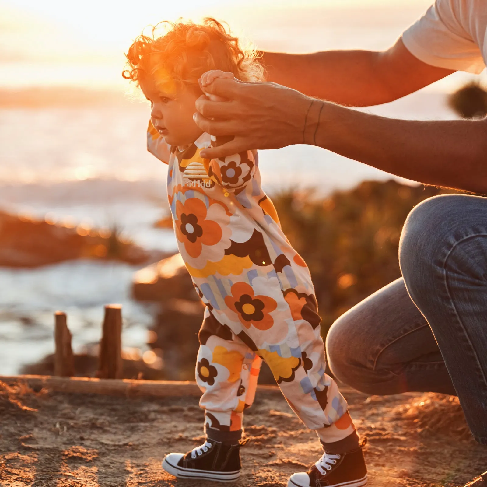 Petal Puff Organic Cotton Jumpsuit