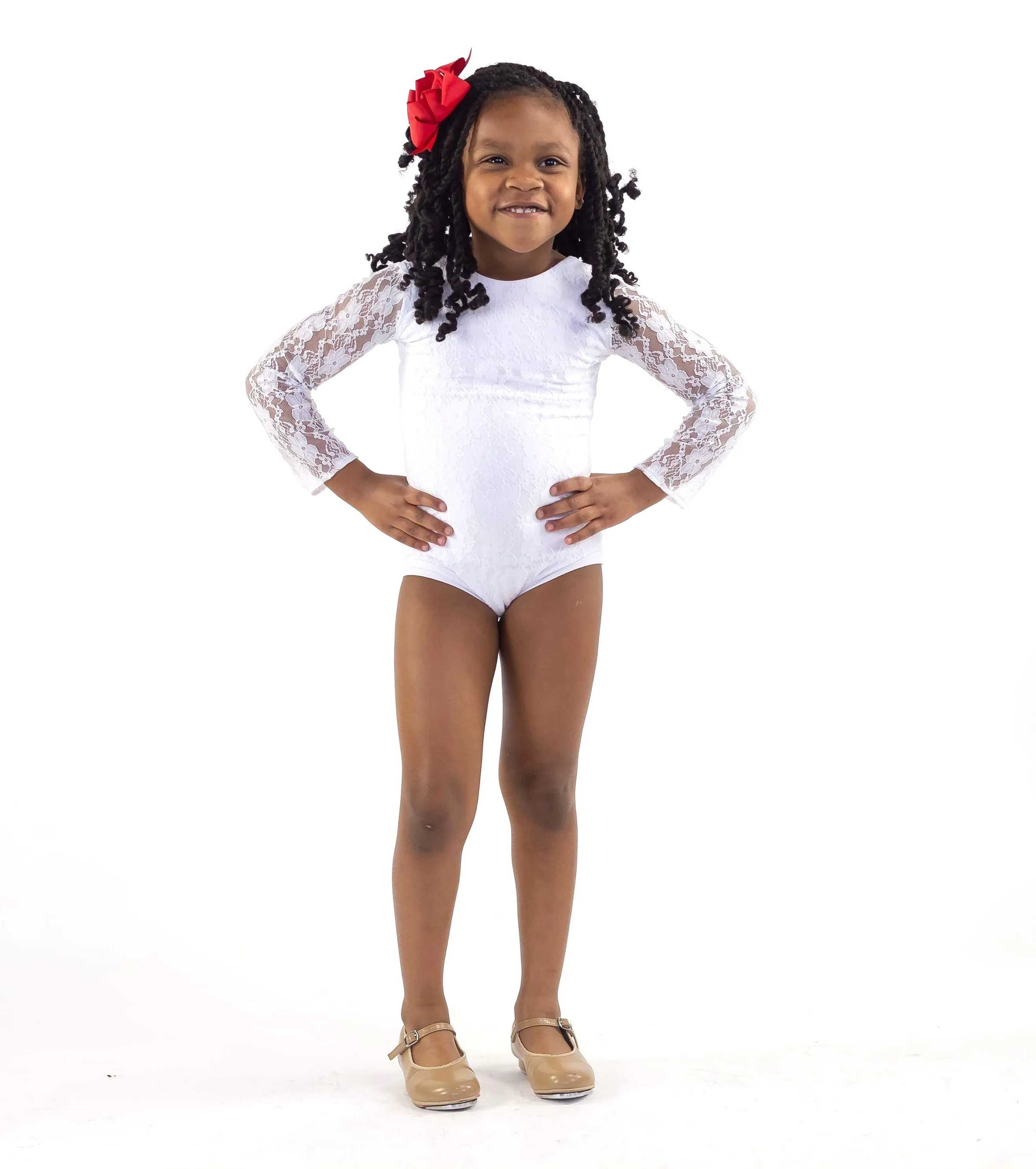 Pink Lace Leotard