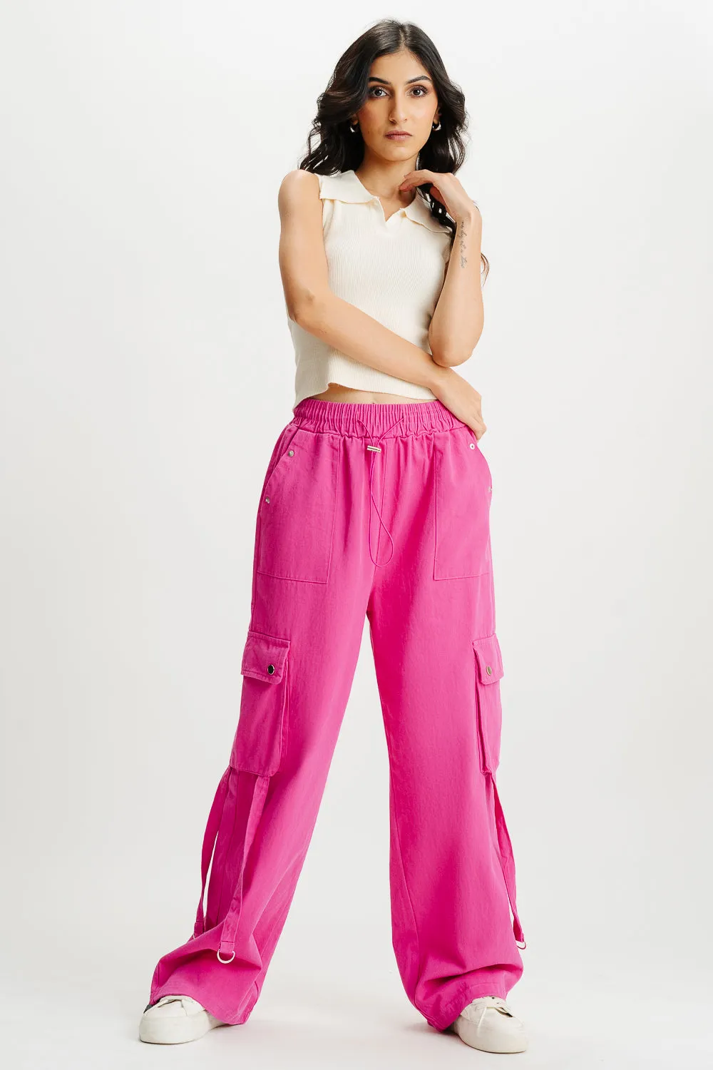 Pink Mean Girls Cargo Pants