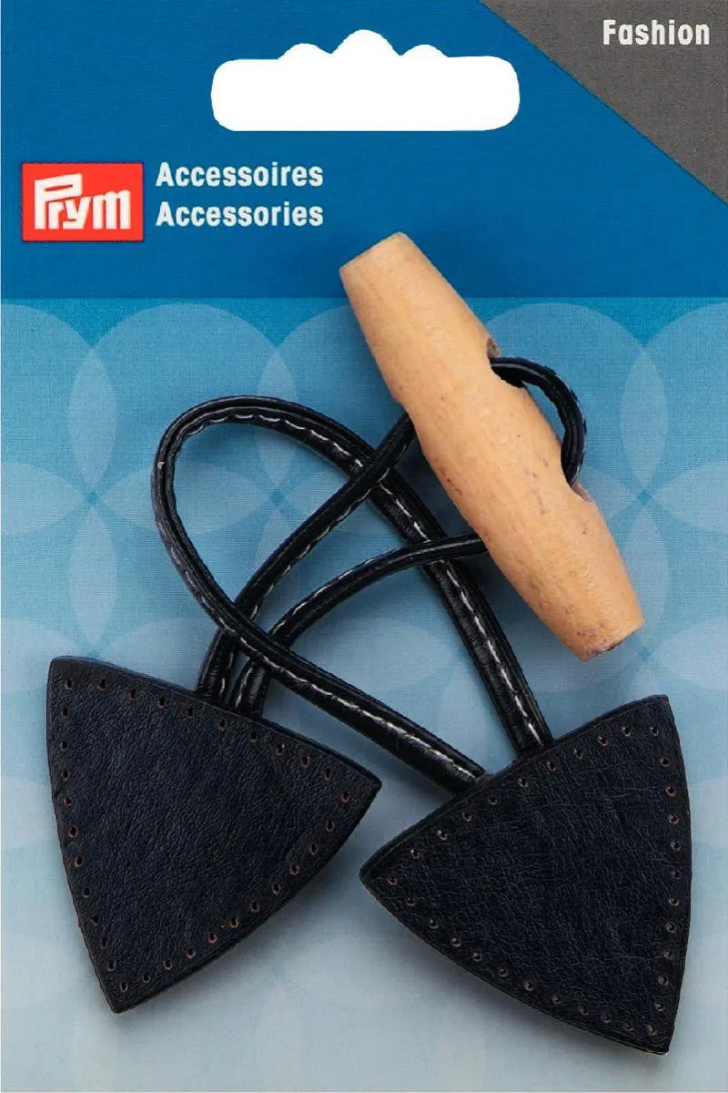 PRYM Toggle Button Leather Fixing Navy