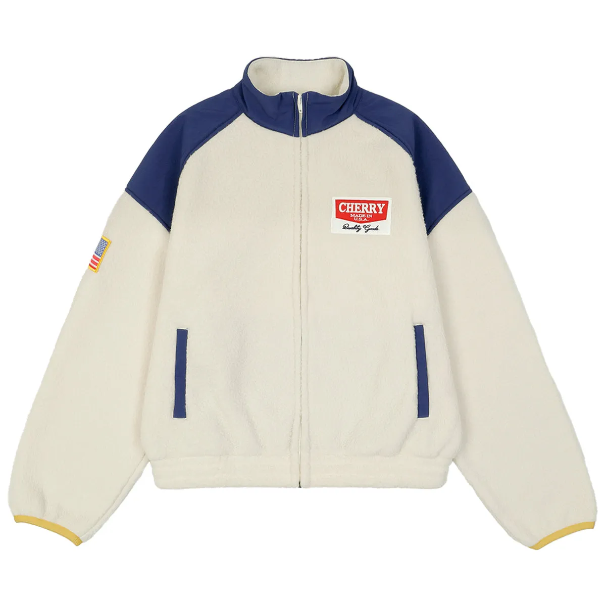 RACING ZIP SHERPA JACKET