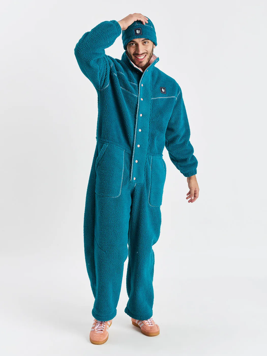 Reese Sherpa Fleece Boilersuit