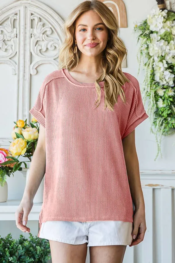 RIB TUNIC TOP