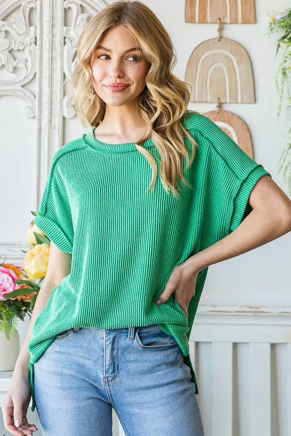 RIB TUNIC TOP