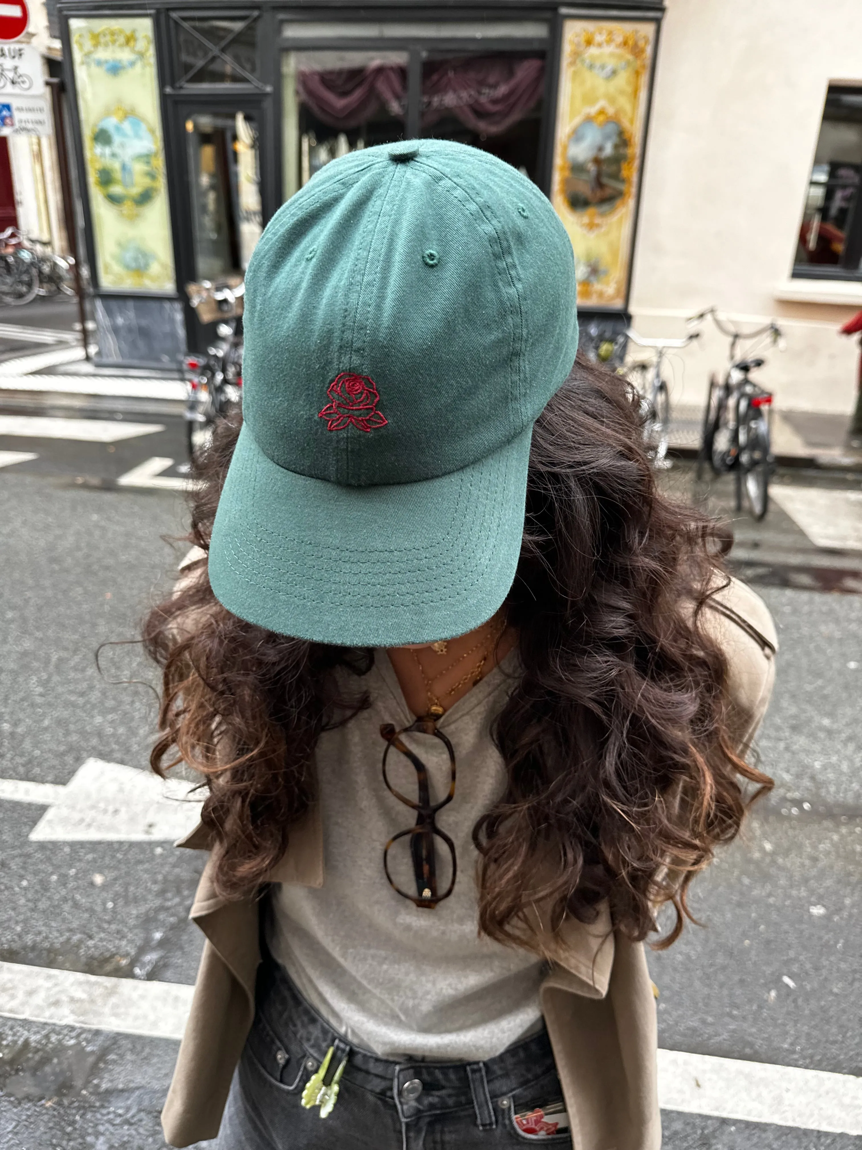 ROSE CAP GREEN