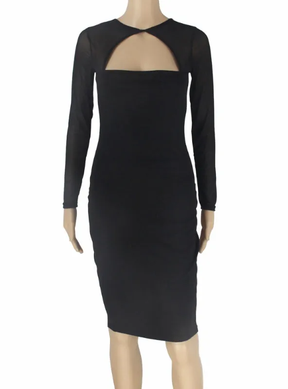 Sexy Dress Club Wear Long Sleeve Bodycon Dress