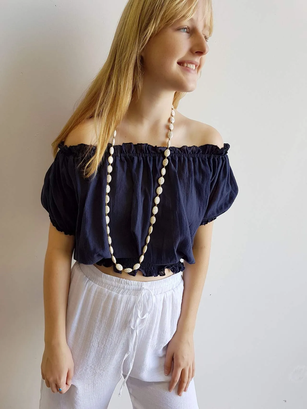 Spanish Peasant Blouse Top