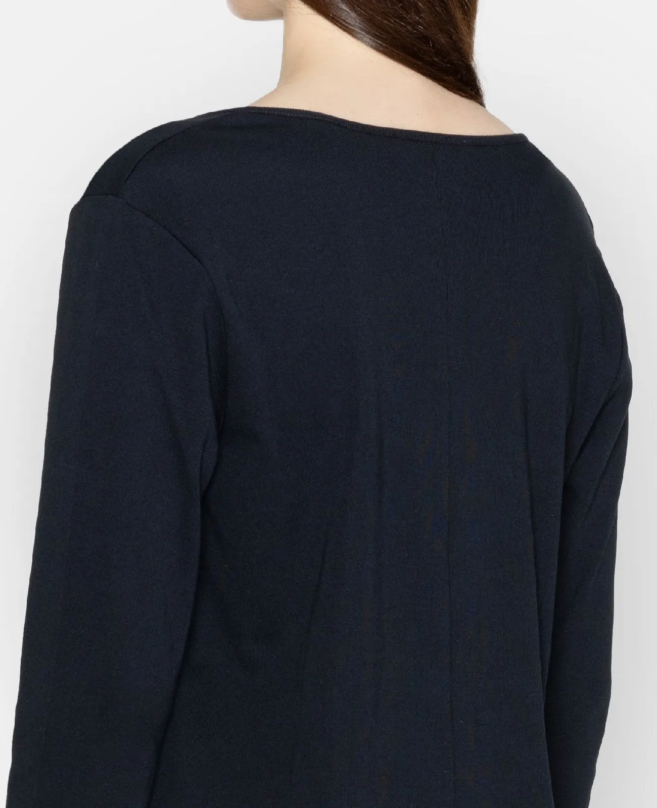 Supima Single Button Ribbed Cardigan