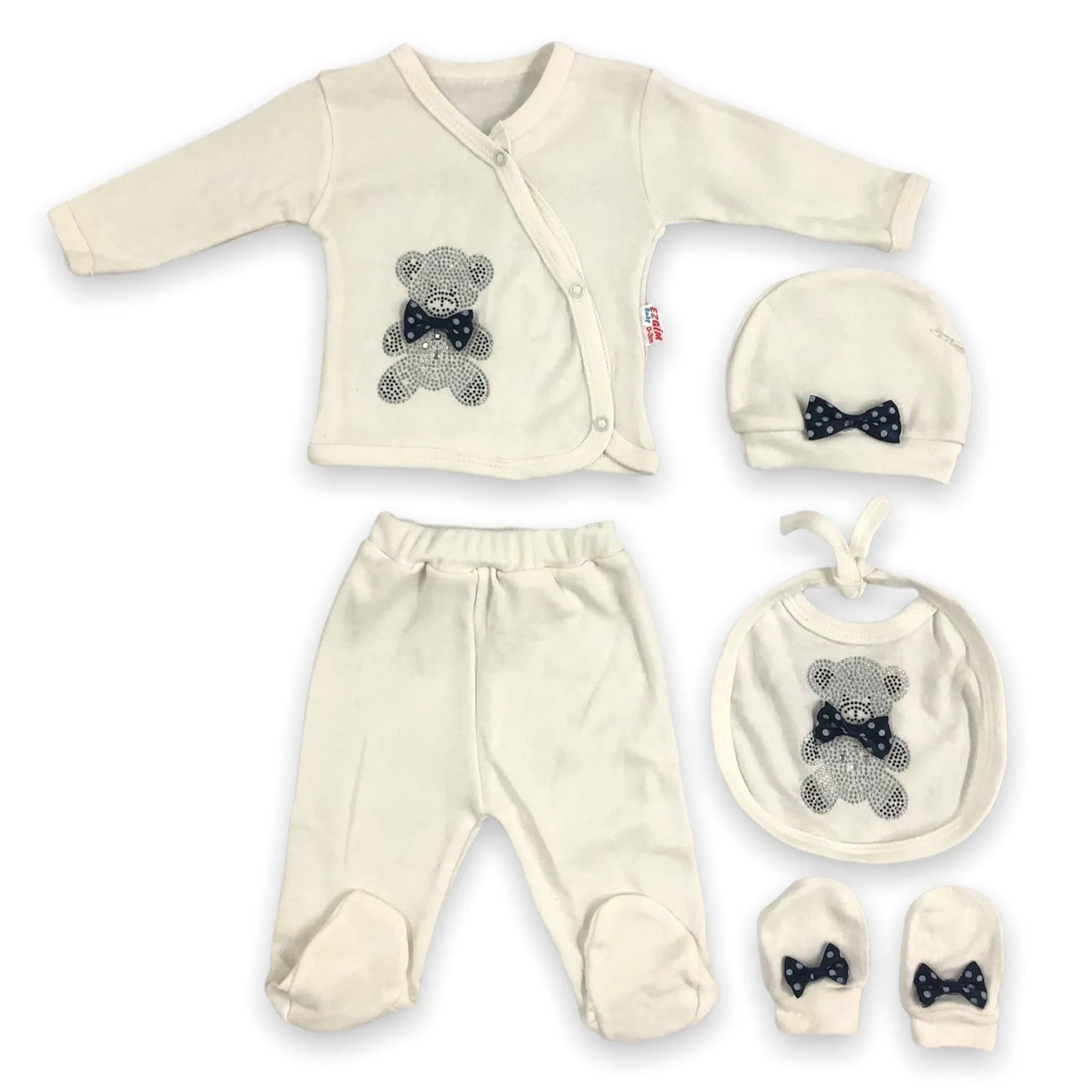 The Blue Bear Baby Pajama Set