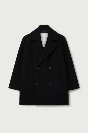 THE LOGGER COAT / RAW CUT FELT FLINT