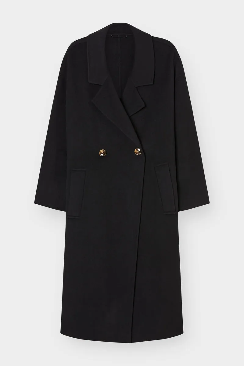 THE LONDON COAT - BLACK