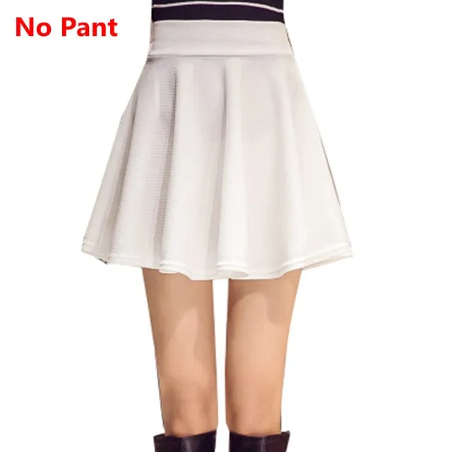 VenusFox Plus Size High Waist Short Mini Skirt Pants