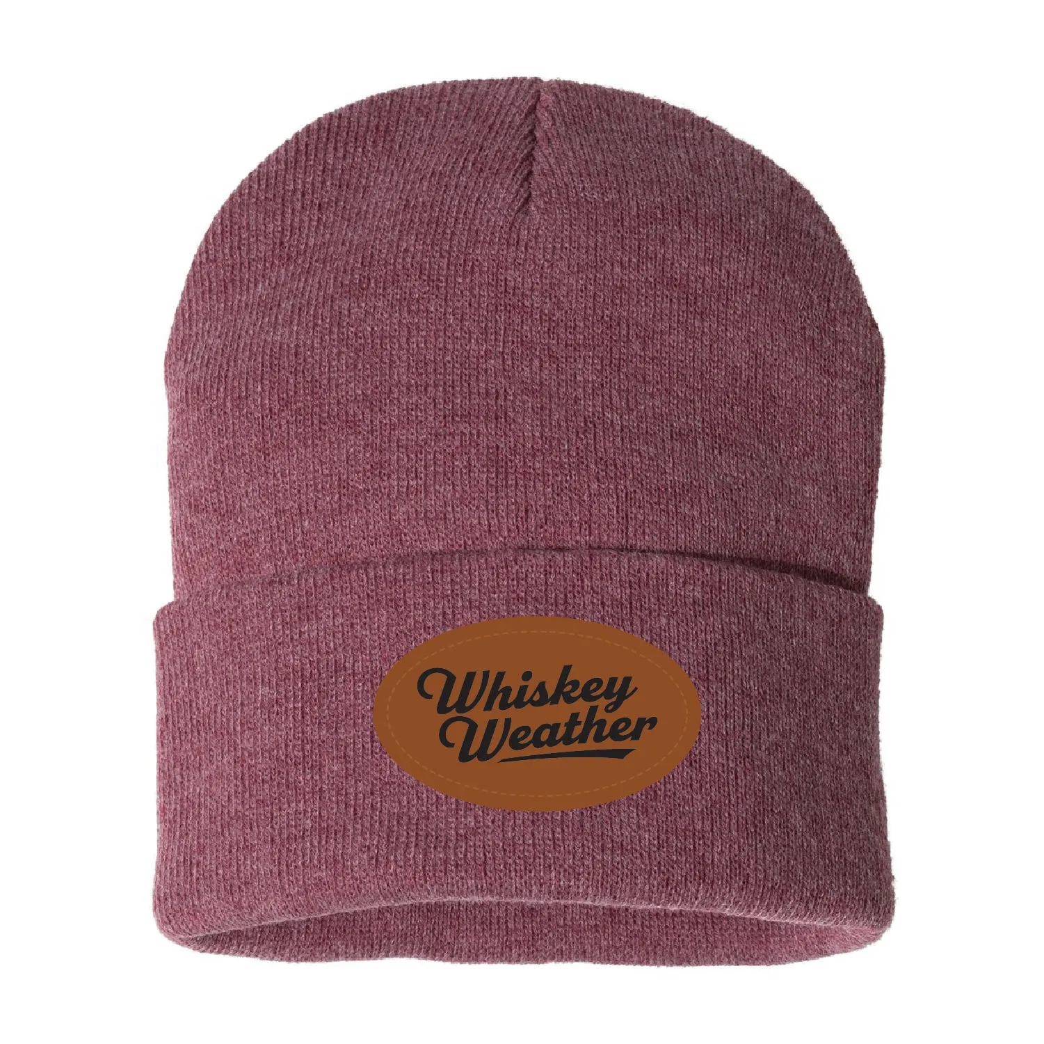 Whiskey Weather Solid 12" Cuffed Beanie