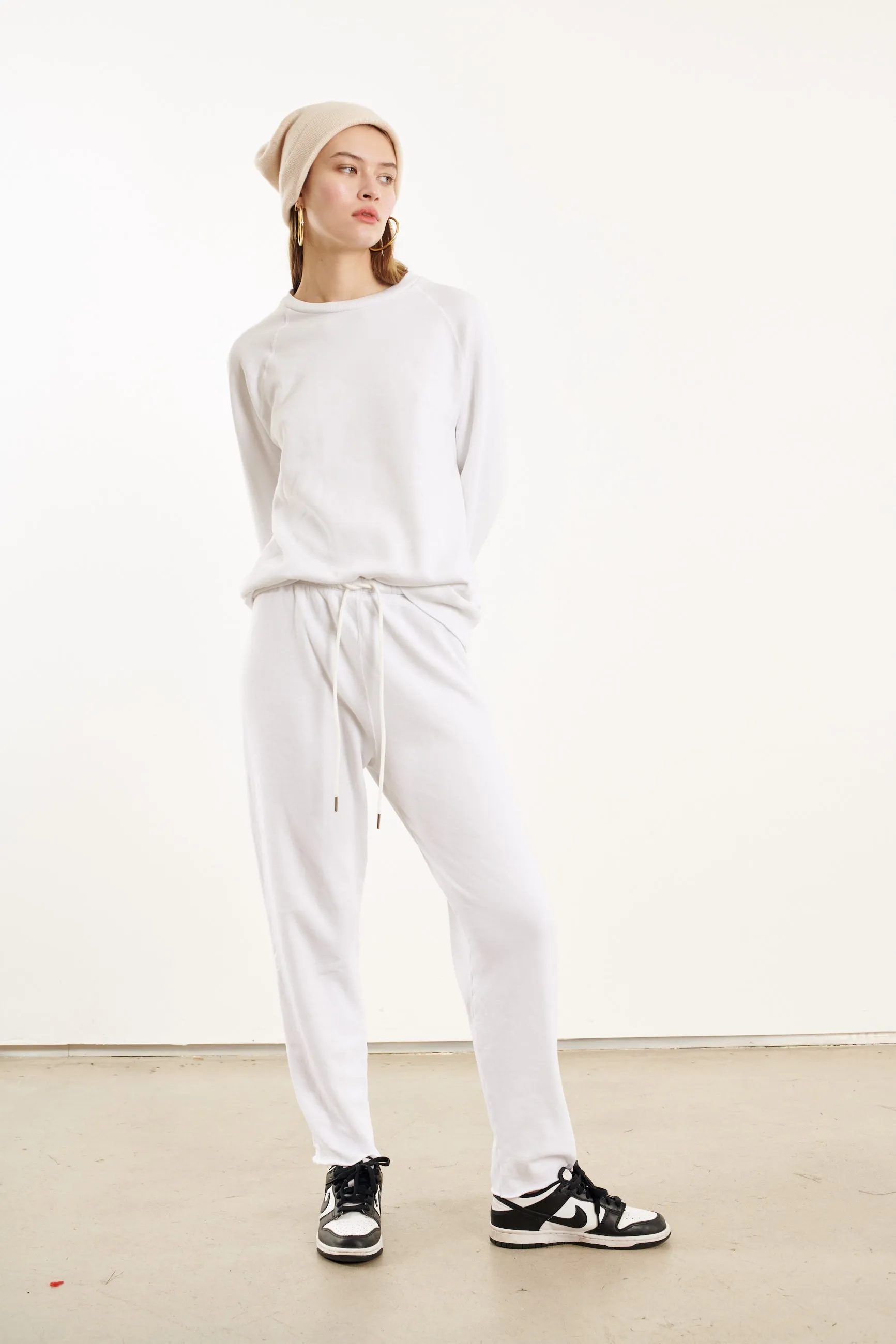 White Easy Sweatpants